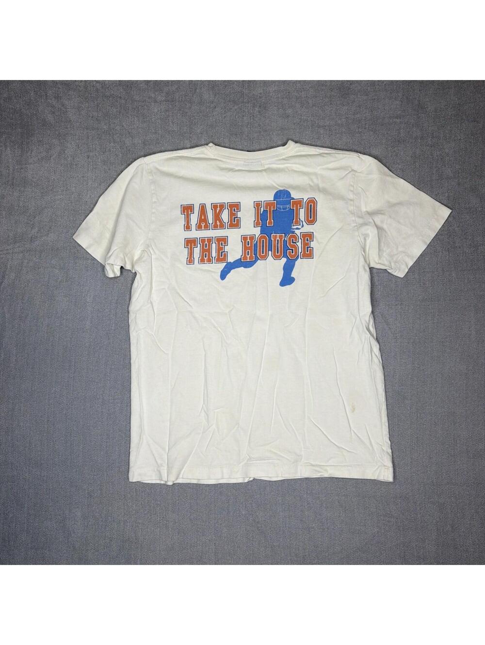 Abercrombie & Fitch Men’s Large Single Stitch Football Back Print Vintage Y2K - Picture 8 of 9